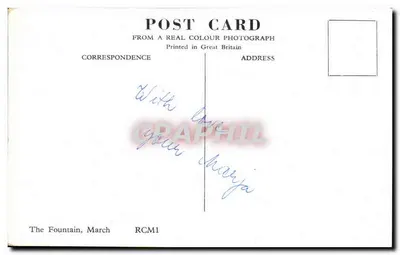A Fonte, March — March, Norfolk — RCM1 — Verso