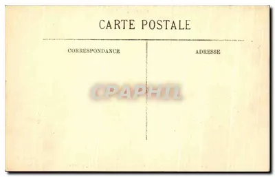 Cannes — O Monte Chevalier, vista tirada do Hotel Continental — Ed. H. W. — Verso