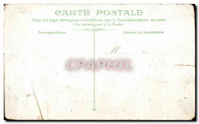 Bilhete postal antigo Paris Plage La Rue de Paris — Verso