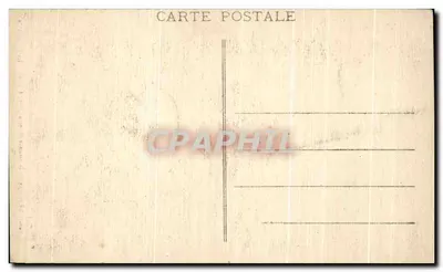 Tarjeta postal antigua Reims Antes de la Gran Guerra la catedral — Reverso