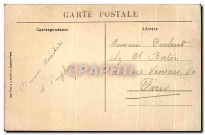 Enghien-les-Bains — Le Nouveau Pavillon, vu du Lac — Imp. L'Abella, Amiens — Verso