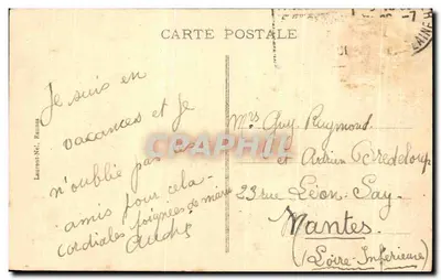 Le Mont-Saint-Michel — Effet de Lune — Laurent-Noël, n°844 — Verso