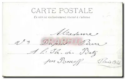 Marseille — La Porte d'Aix — uitgegeven door Amitié Laurent — Achterkant