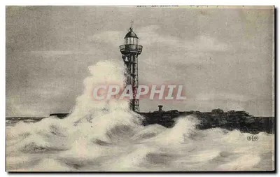 Farol da Ponta do Raz — Editor B.P.D. — N° 1811