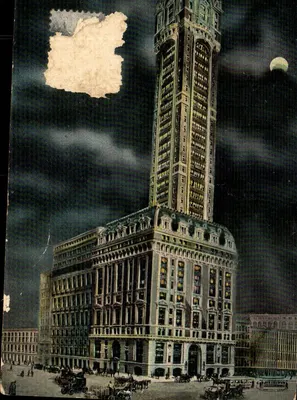 Torre da Banca da França — Paris — Editor Th. E. L. Theochrom, Série 160