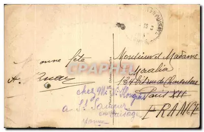 Ostende — Barcos de Pesca — Biblak n°24 — Verso