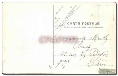 Mers — Studia fali w burzowym pogodzie — P. Paris, Nr 37 — Rewers