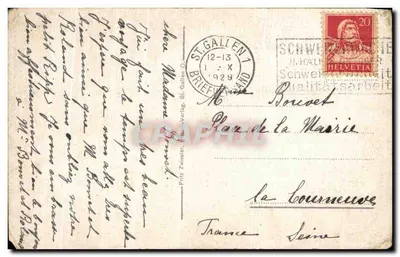 St. Gallen, Wildpark Peter & Paul (am Gemsfelsen) — 15 — editor Fritz Zwissler — Verso