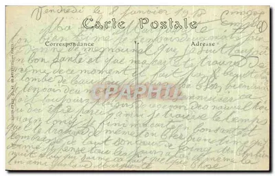 Le Francport — Park i Zamek Marquise R. de l'Aigle — Rewers