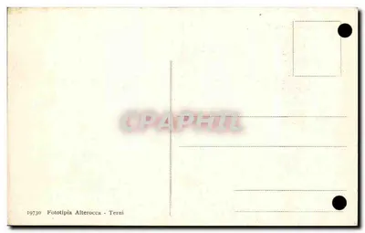 Tripoli - Scilara Sciata — vista da praça com palmeiras e charrete de jumento — editor Fototipia Alterocca - Terni, n° 19730 — Verso