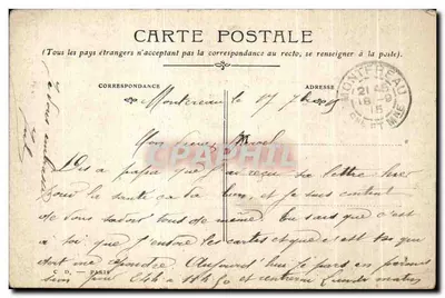 A Marcha para o Abismo — Jos. Empain — Série 1 — Verso