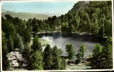 Lago de Creno — Córsega, altitude 1.203 m — Edições M.-C. Miramont, Bastia