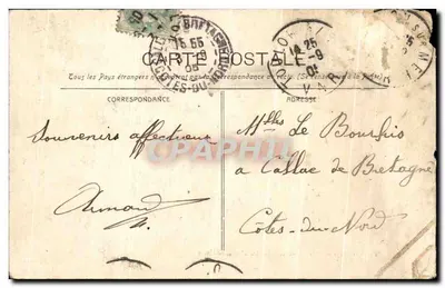 Toulon - Monument de la Fédération — éditeur lit. Chanteperridix, n° 14 — Verso