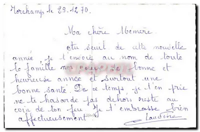 Widok zimnego wioska — Rok nieznany — wydawca nieczytelny — Rewers