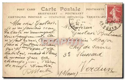 Bayonne — De Abside van de Kathedraal — ND Phot. — Achterkant