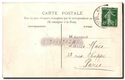 Le Tréport (S.-Inf.) — Le Calvaire et Tréport-Terrasse — Piękny widok na Dolinę i Morze, na wysokości 100 metrów — Rewers