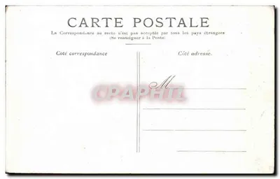Paris — A Place de la Concorde — editor não identificado — Verso