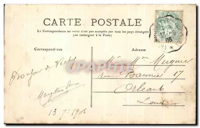 Vichy — la Restauration — Allier 94 — éditeur M.T. J.L. — Verso