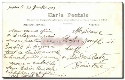 Le Havre — O Palácio de Justiça — n°4 — Verso
