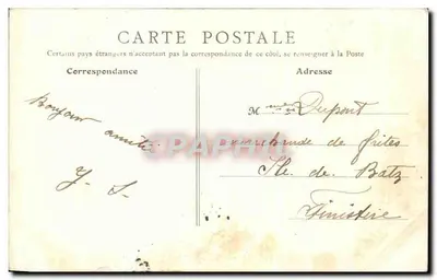 Parijs - Bois de Boulogne, Chalets du Cycle — E.R., Parijs, n°88 — Achterkant