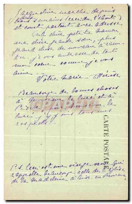 Wnętrze Bazyliki — La Délivrande — Édit. B. Gazeau, Imprimeur — Rewers