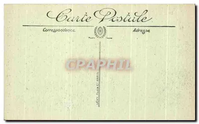 Lunéville — Les Bosquets — A Estátua da Noite — LL. — n°12 — Verso