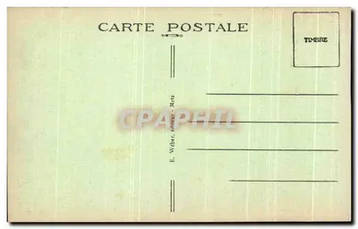 Metz — Pomnik Matki Bożej — wydawca E. Weber, nr 237 — Rewers