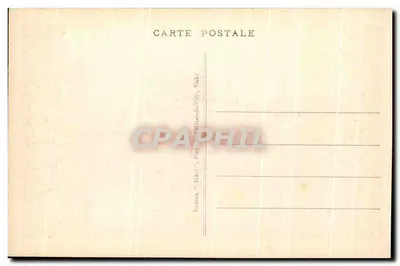 Montluçon - O Hotel de Ville — editor Idéalo, n° 2202 — Verso