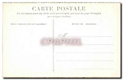Royan - Boulevard Garnier — widok budynku w stylu eklectycznym — wydawca nieznany, numer serii 5 — Rewers