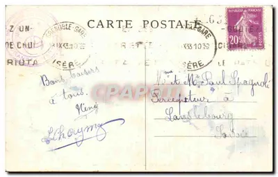 Dauphiné — 87. Couvent de la Grande-Chartreuse — Vue générale — G.L.A.V. — Reverso