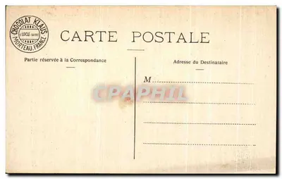 Tours — Torre da Catedral — Editeurs CHOCOLAT KLAUS — Verso