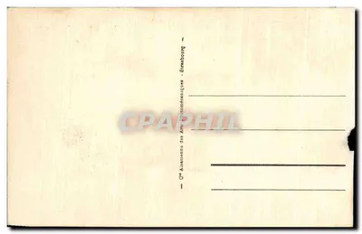 Vichy — Le Chalet de l'Empereur — éditeur Vichy, n° 61 — Verso