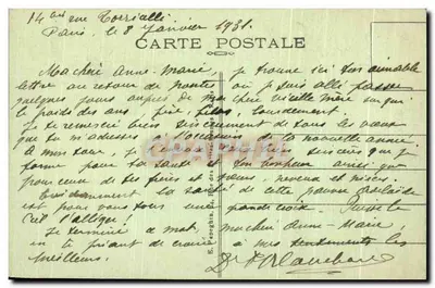 Igreja de La Madeleine — Paris — A.P. n°268 — Verso