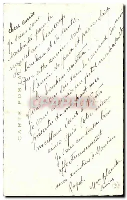Kwiaty — Wesołych Świąt — Karta pocztowa — Rewers
