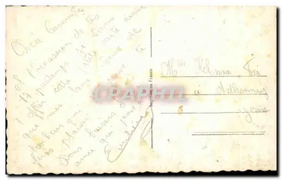 Flores de carthame — J.C. — n° 618/4 — Verso