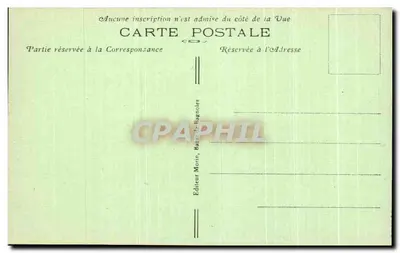 Os Jardins do Casino — Estação Termal de Bagnolles-de-l'Orne — Editor Morn, Bagnolles-de-l'Orne, n°8 — Verso