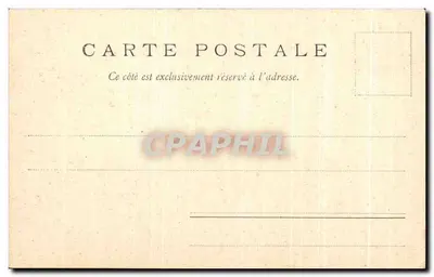 Versalles - Petit Trianon - Habitación de María Antonieta — n° 2089 — Reverso