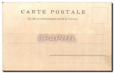 Paryż — Arc de Triomphe de l'Étoile — widok panoramiczny — wydawca nieznany, numer serii nie widoczny — Rewers
