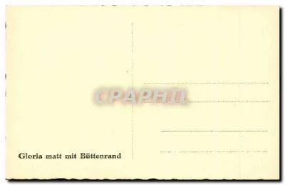 Gronau/Berlin — Ogród Botaniczny — wydawca Gloria matt mit Büttenrand — Rewers