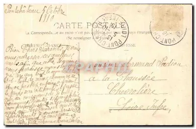 O Priorado de Pont-Château — Retiro do Sagrado Coração de Jesus — editor não identificado — Verso