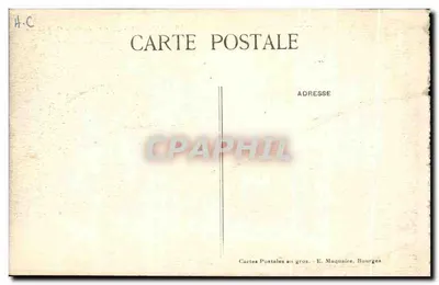Bourges — Abside katedry — E. Maquaire, n°207 — Rewers