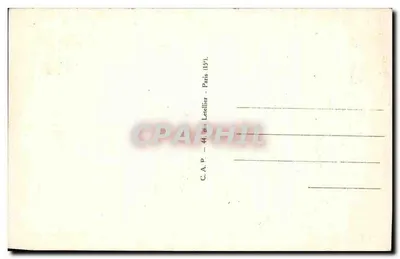 Tours — El Ayuntamiento (Laloux, arq.) y la rue Nationale — LL.43 — Reverso