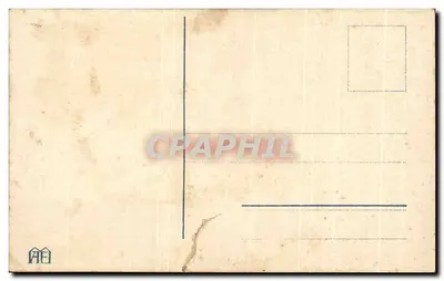 Serveuse et client — scène de café — éditeur A. E. n° 626 — Verso