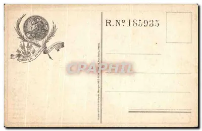 Dzień Piechoty — 25 i 26 grudnia 1915 — Impressions Artisiques, Paryż — Rewers