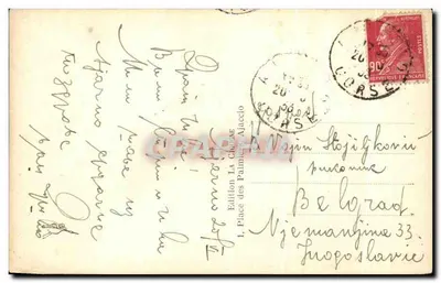 Ajaccio - La Parata i Wyspy Sanguinaires — Wydawnictwo La Choue — Rewers