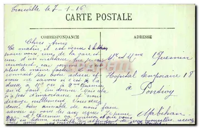 Trouville — Vista geral do cais — LL. n°114 — Verso