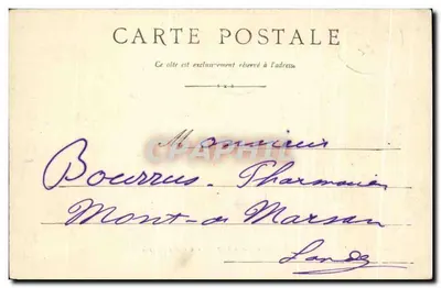 Barbotan — Estabelecimento dos Banhos Sulfurosos com água corrente — N. 5 — Verso