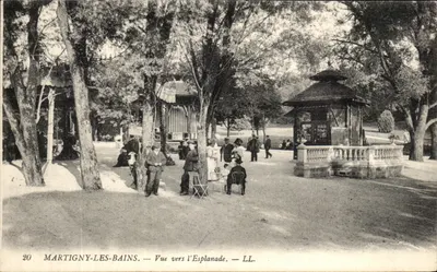 Martigny-les-Bains — Vista para a Esplanada — LL. — n°20