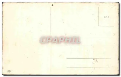 Port de pêche — scène maritime — éditeur inconnu, n° de série 1064 — Verso