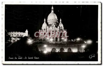 Paris à noite - O Sagrado Coração — Giny